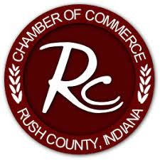 Rush County Chamber of Commerce logo