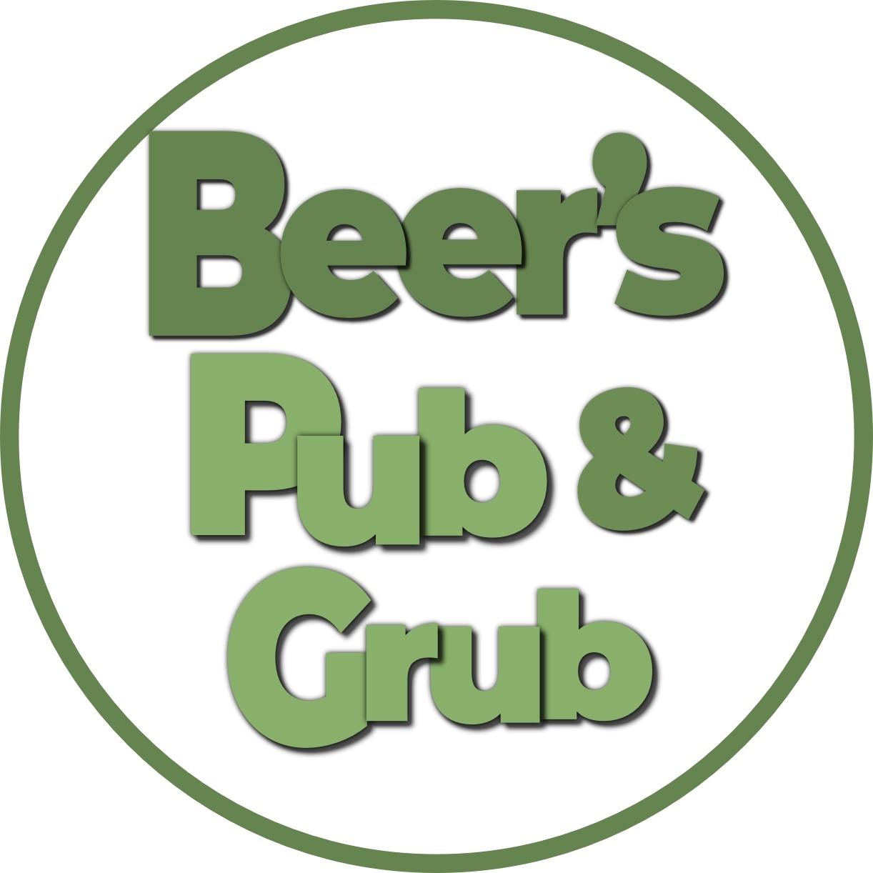 Beer's Pub & Grub logo