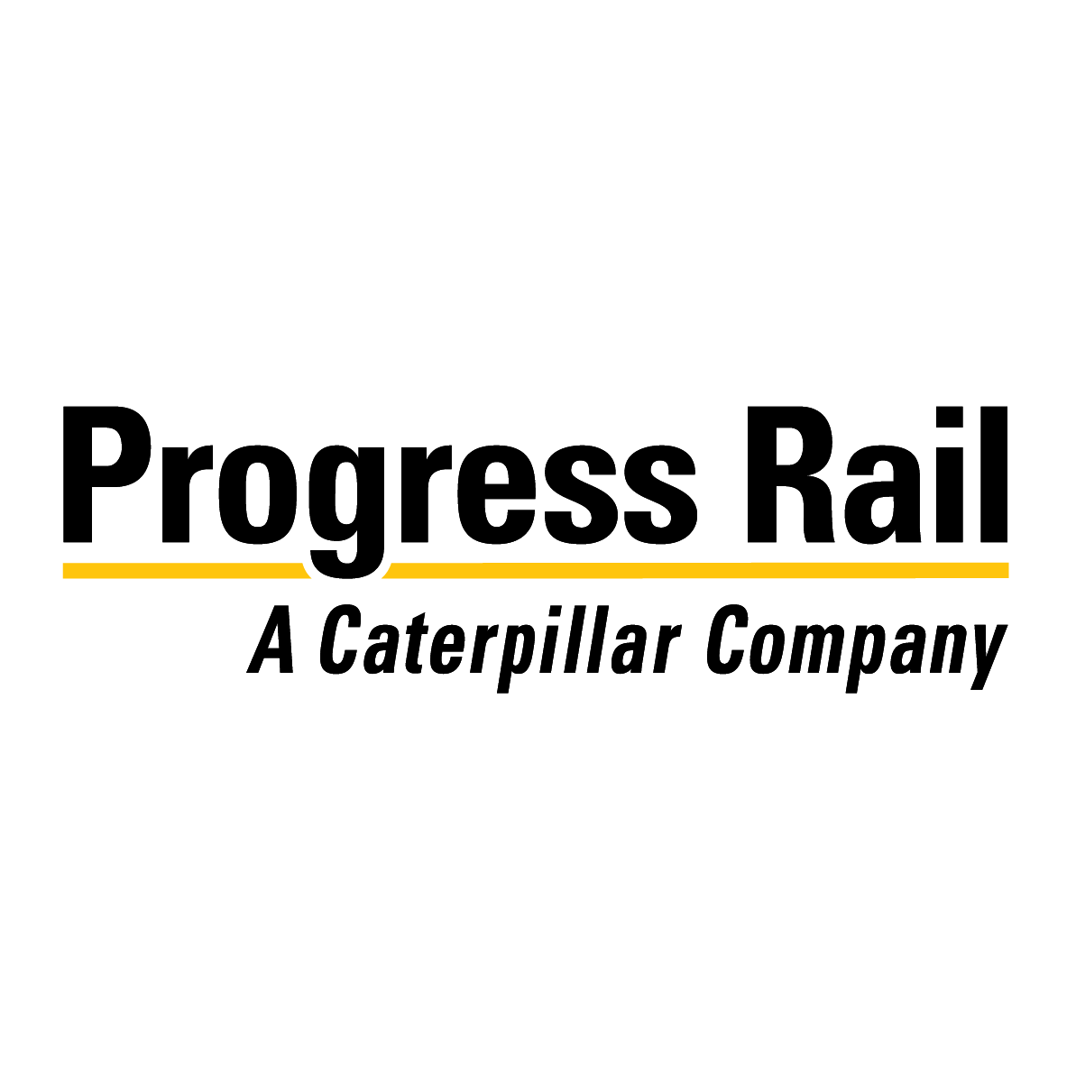 Progress Rail Services (A Caterpillar Company logo
