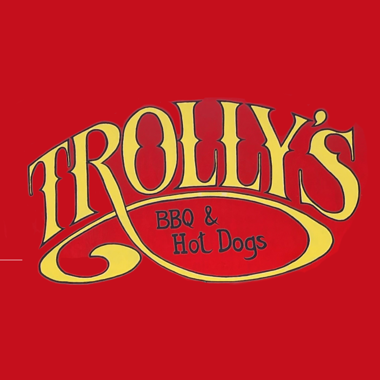 Trolly's Hot Dogs & BBQ logo