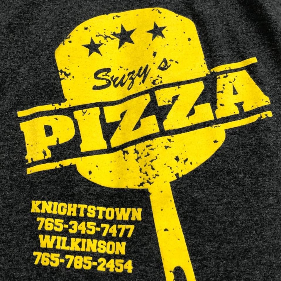 Suzy's Pizza Knightstown logo
