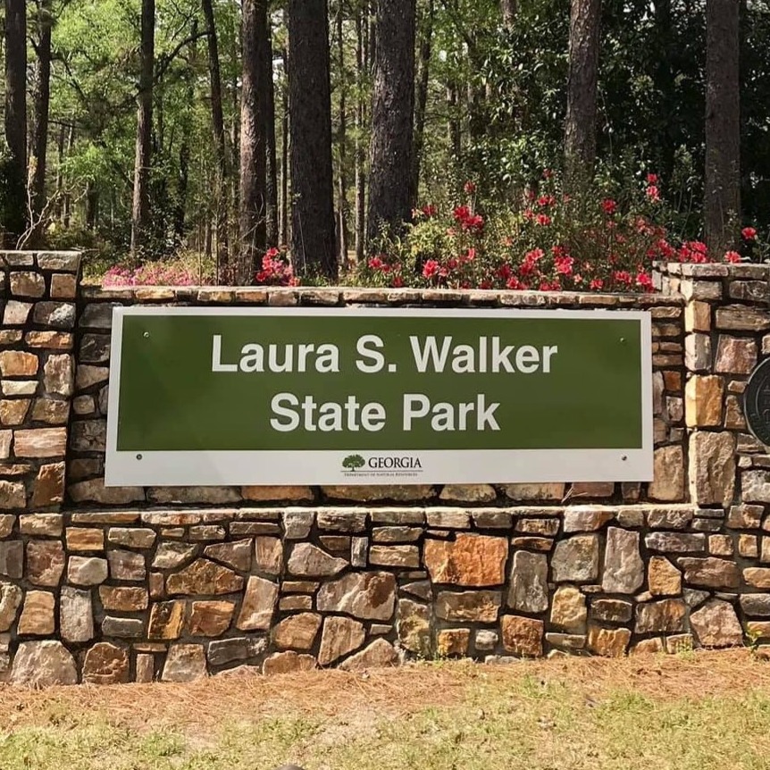 Laura S. Walker State Park logo
