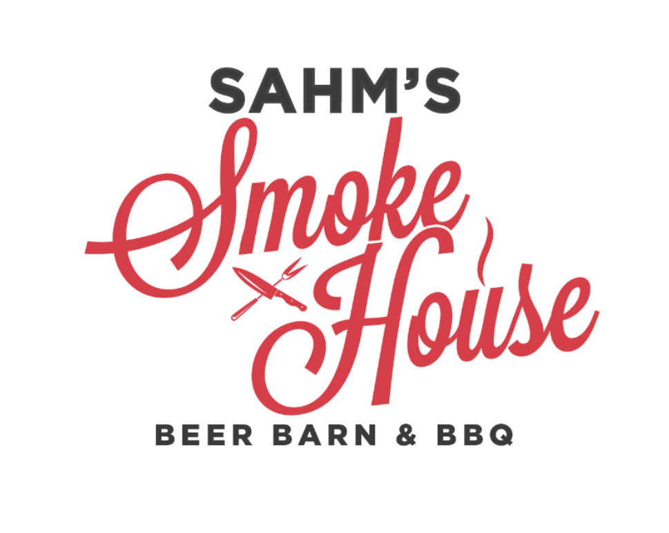 Sahm's Smoke House Beer Barn & BBQ logo