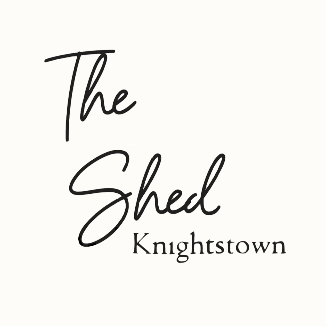 The Shed Knightstown logo
