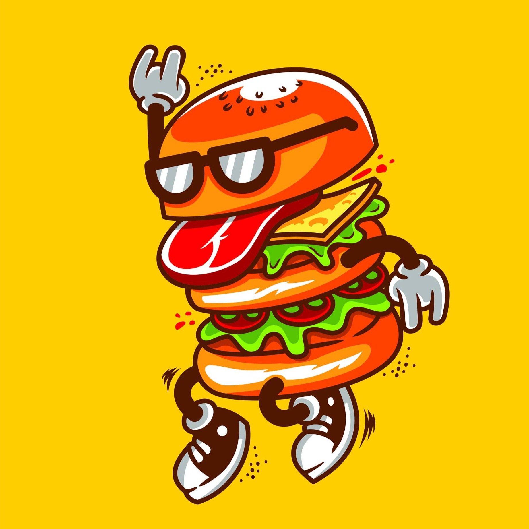 Burgers on Broad Street (BOBS) logo